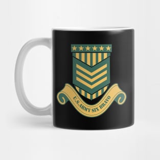 U.S ARMY SIX BRAVO Mug